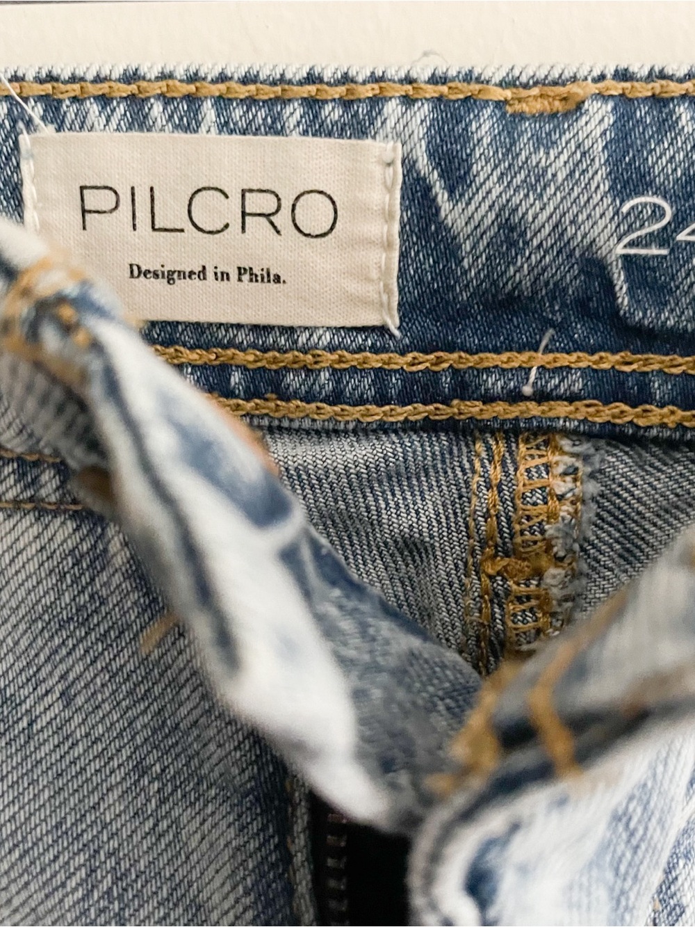 Anthropologie Kenny High-Rise Tapered Jeans by Pilcro Size 24 - Picture 8 of 12